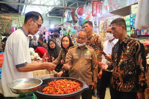 Pantau Ketersediaan Bahan Pokok dan Jaga Stabilitas Harga, Walikota Medan Turunkan Satgas Ketahanan Pangan Monitoring Pasar
