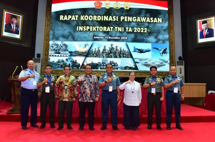 Irjen TNI Buka Rakorwas Inspektorat TNI TA 2022