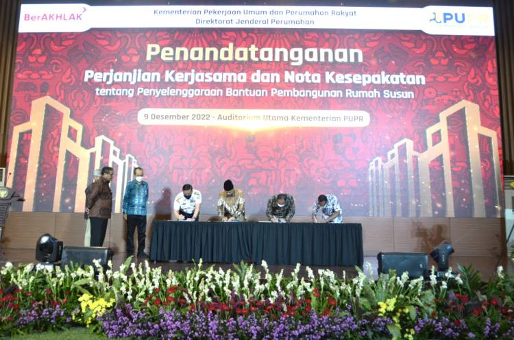 Bakamla RI Bangun Rumah Susun Bersama Kementerian PUPR di Batam