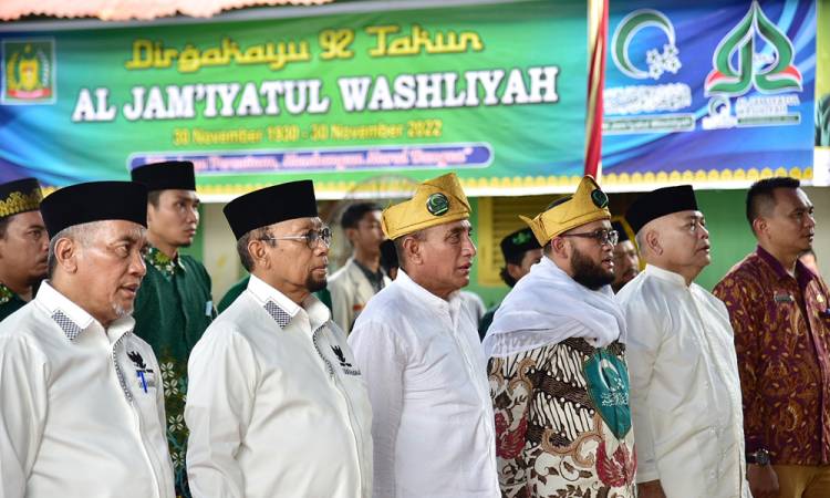  Peringatan HUT ke-92 Al Jam'iyatul Washliyah di Langkat, Edy Rahmayadi Ajak Umat Muslim Perkuat Persatuan