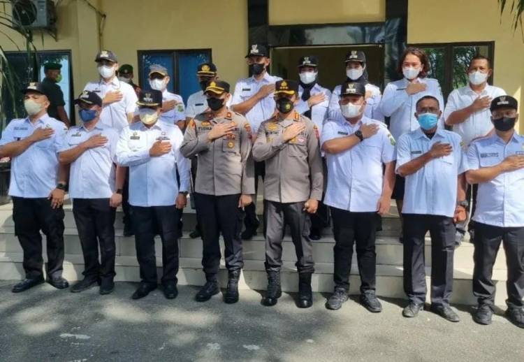 Kapolrestabes Medan Tekankan Kepada Lurah dan Camat se-Kecamatan Medan Sunggal Redam Gangguan Kamtibmas 