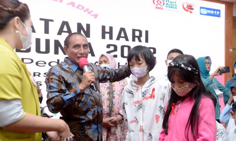 Peringatan Hari AIDS Sedunia di Sumut, Gubernur Tekankan Penanganan HIV/AIDS Menjadi Perhatian Semua Pihak