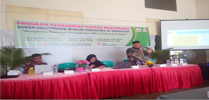 Tingkatkan Minat Siswa Belajar Bahasa Inggris, Tim Dosen UMN Latih Guru Terapkan Metode English Battle