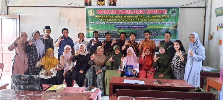 Manfaatkan Media Digital dan Lingkungan Jadi Sumber Belajar, Ini Pesan Tim Dosen UMN AlWashliyah Medan