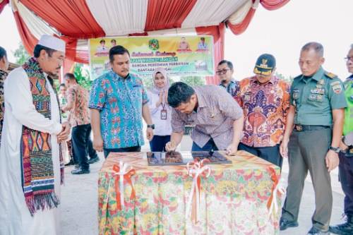 Resmikan Perbaikan Bantaran Sungai, Bobby Nasution: Mari Kita Jaga Bersama Yang Sudah Dibangun