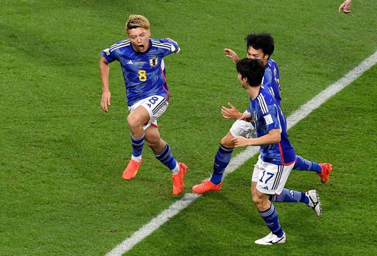 Menang Atas Spanyol, Jepang Melaju ke Babak 16 Besar