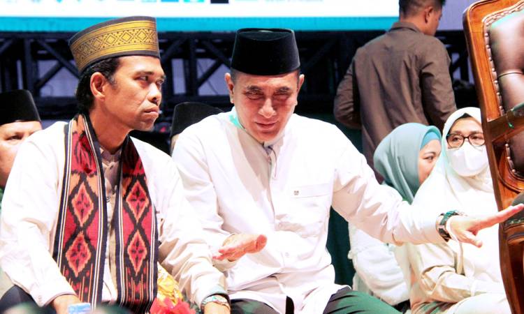 Gubernur Edy Rahmayadi Puji Kebesaran Hati dan Antusias Umat Bertemu Ulama