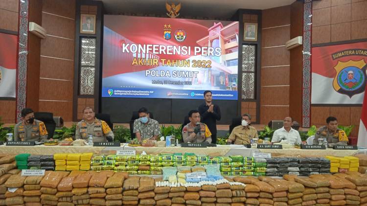 Kasus Kejahatan di Sumut Meningkat Sepanjang Tahun 2022