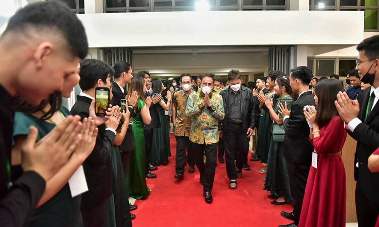 Perayaan Natal USU, Gubernur Sumut Mengajak Terus Menebarkan Kasih Sayang dan Perdamaian