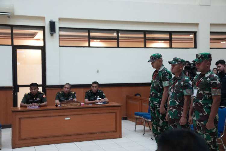 Oknum TNI Kasus Pembunuhan Pedagang Obat, Dihukum Seumur Hidup