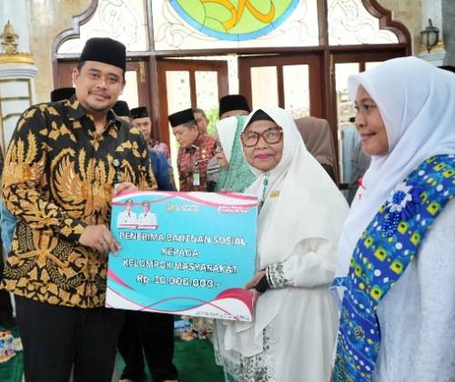 Walikota Medan Berikan Tambahan Honor untuk Guru Honorer PAUD, TK, SD, SMP Negeri dan Swasta