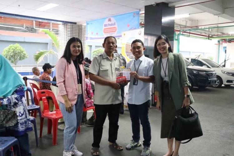  HUT ke-128, BRI BO Medan Sisingamangaraja Gelar Periksa Kesehatan Gratis
