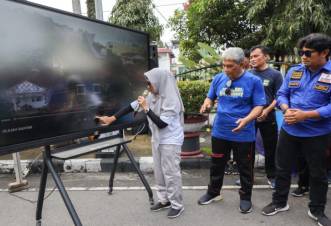 Walikota Pematang Siantar aunching Aplikasi Jelajah Siantar di Arena CFD