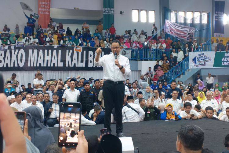 Kampanye di Medan, Calon Presiden Anies Bawesdan Paparkan Sejumlah Program 