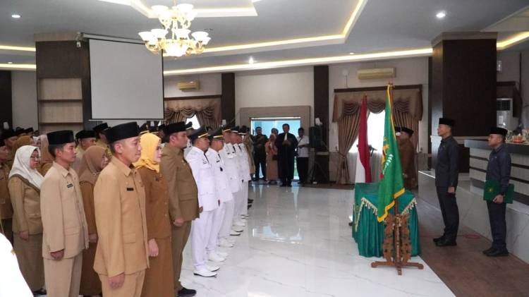 Sebanyak 138 ASN Jajaran Pemkab Langkat Dilantik