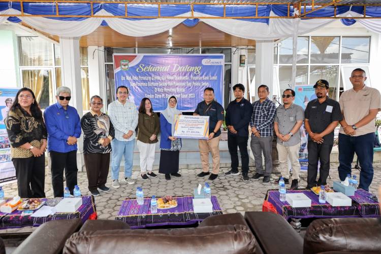 Walikota Pematang Siantar Salurkan Bantuan Kemitraan CSR Bank Sumut kepada Pelaku UMKM