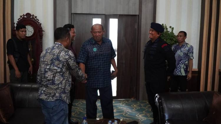 Plt Bupati Langkat Terima Audiensi Korps Brimob I