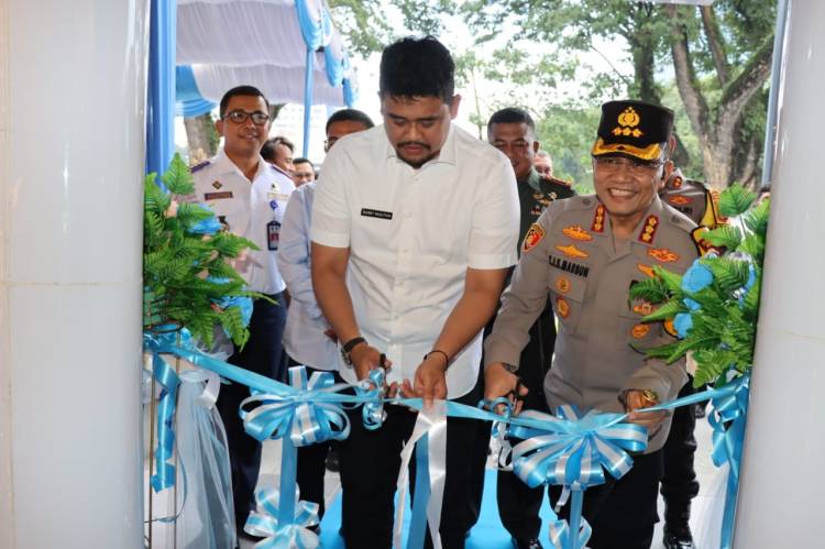 Kolaborasi Medan Berkah, Kapolrestabes Medan Ikuti Launching Gedung CC Room ITS