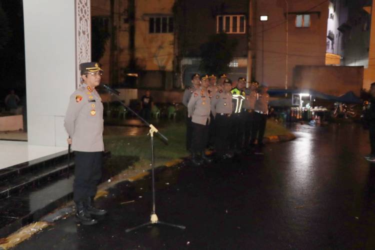 Ciptakan Rasa Aman Saat Natal dan Tahun Baru, Kapolrestabes Medan Pimpin Apel Sispamkota