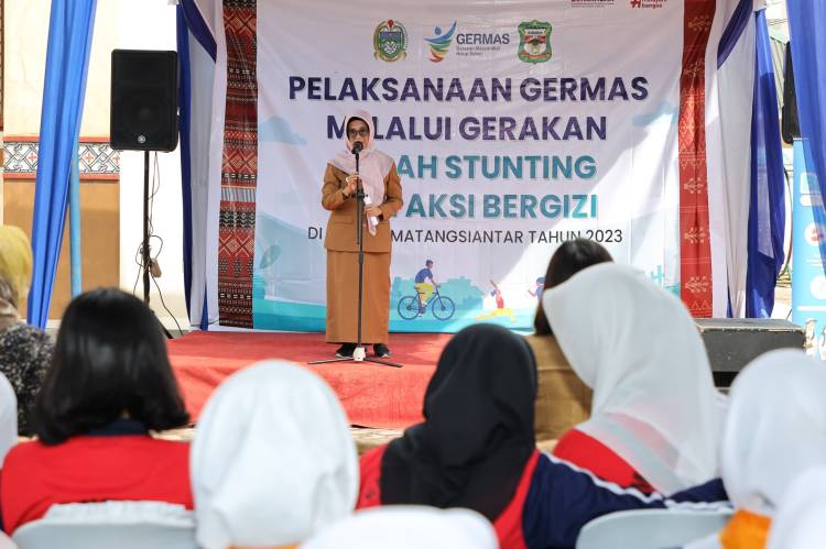 Walikota Pematang Siantar Paparkan Gerakan Cegah Stunting dan Aksi Bergizi ke Ratusan Siswi SMKN 1