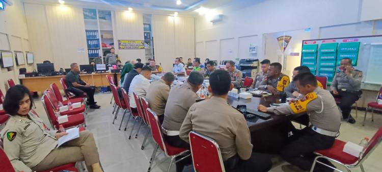 Polrestabes Medan Gelar Rakor Pengamanan Kedatangan Cawapres Muhaimin Iskandar