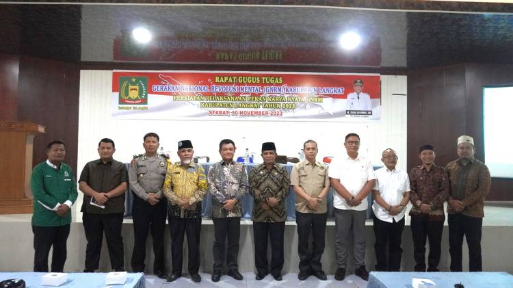  Pemkab Langkat Gelar Rapat Gerakan Nasional Revolusi Mental