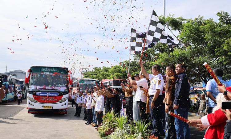 Pemprov Sumut Lepas Keberangkatan 1.200 Pemudik Gratis Nataru 2024/2025