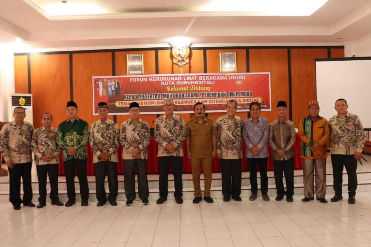 Temu Tokoh Agama, Perempuan dan Pemuda FKUB Kota Gunungsitoli