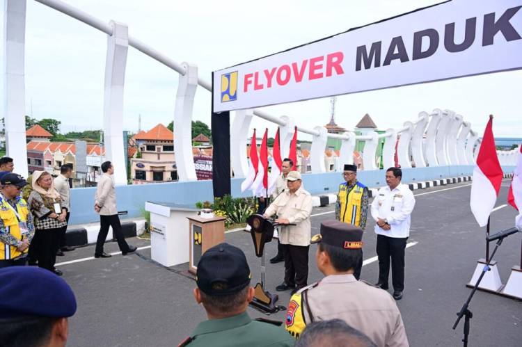 Presiden Prabowo Resmikan Flyover Madukoro, Dorong Konektivitas dan Ekonomi Jawa Tengah