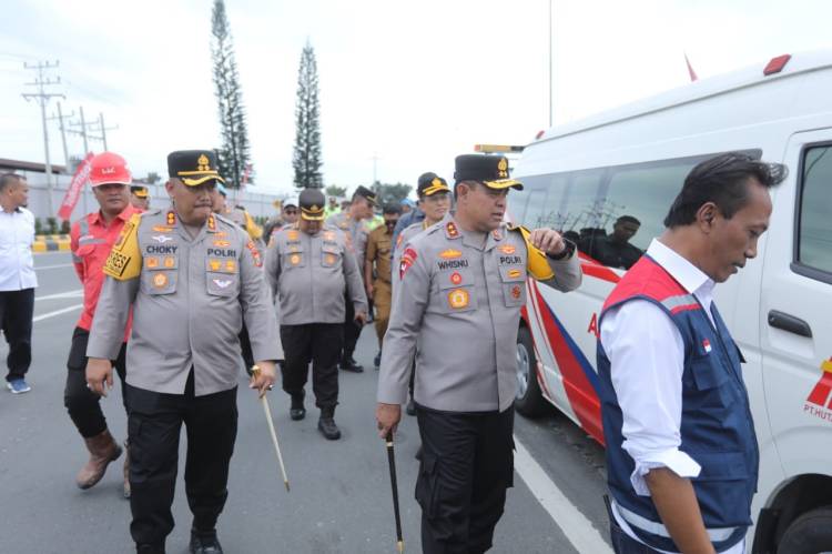 Lonjakan Arus Kendaraan di Perbatasan Sumut Jelang Libur Nataru