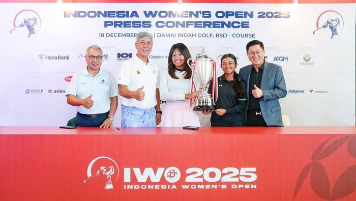 Turnamen Golf Indonesia Women's Open 2025 Digelar Januari