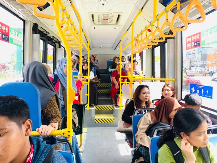 Warga Apresiasi Hadirnya 60 Bus Listrik di Kota Medan