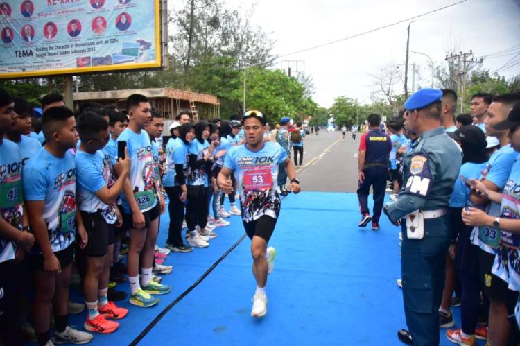 1.300 Pelari Ramaikan Bakamla RI Fun Run di Bengkulu