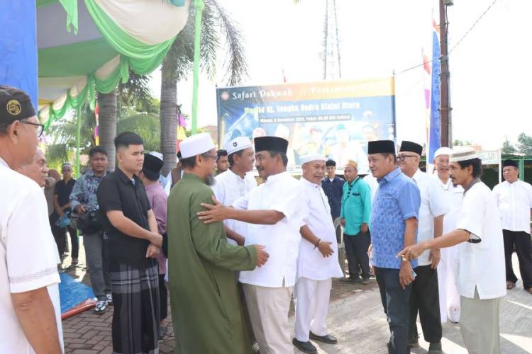 Walikota Binjai Hadiri Peresmian Masjid Hj Tengku Nadra