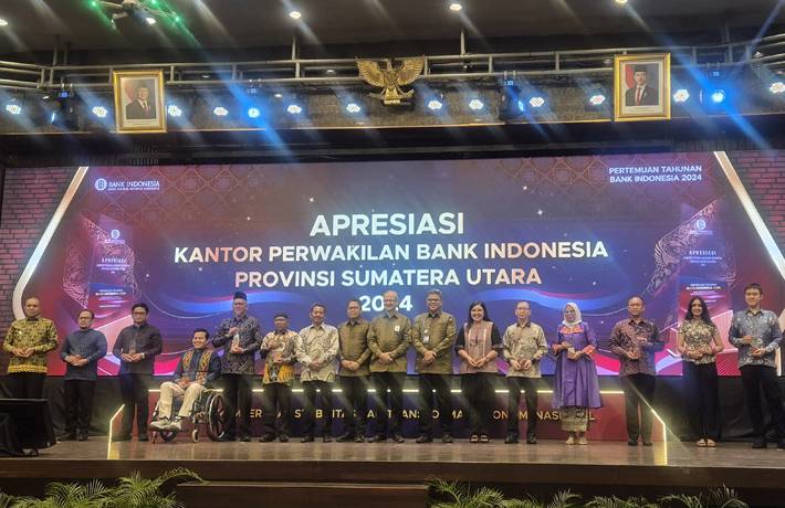 Kota Pematangsiantar Raih Penghargaan di Bank Indonesia Awards 2024