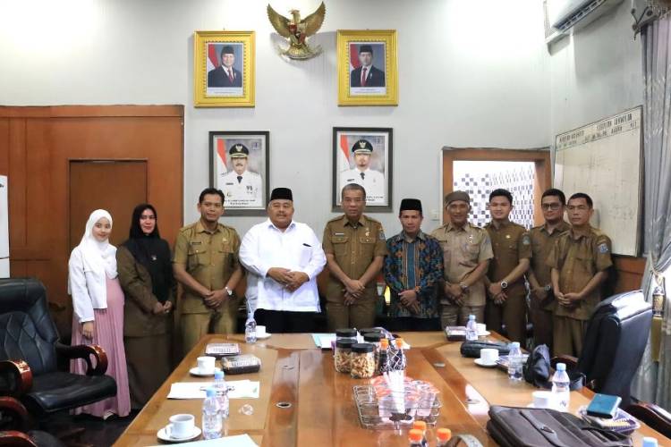 Sekda Binjai Terima Kunjungan FOKKUS BABINROHIS Sumut 