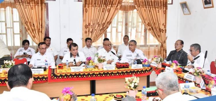 Sekda Nias Selatan Hadiri Sertijab Koordinator Forkada
