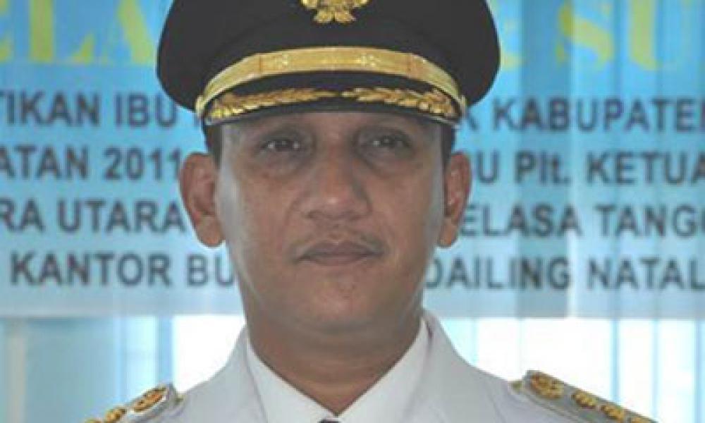 Bupati Madina Hidayat Batubara Divonis 5 Tahun 6 Bulan Penjara