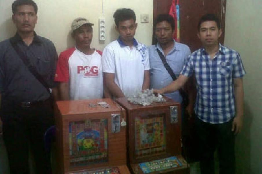 Polres Batu Bara Ringkus 2 Tersangka Judi Jackpot