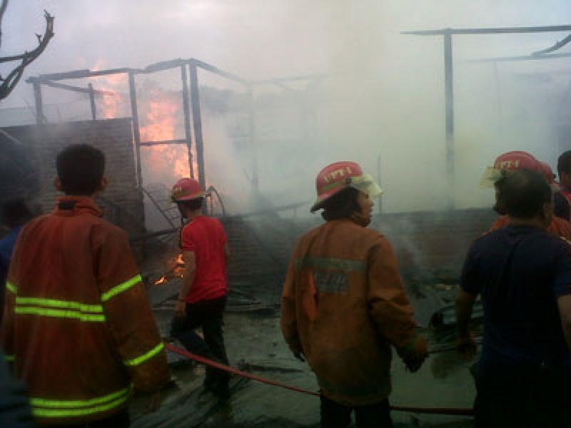Rumah di Garu III Medan Dilalap Si Jago Merah