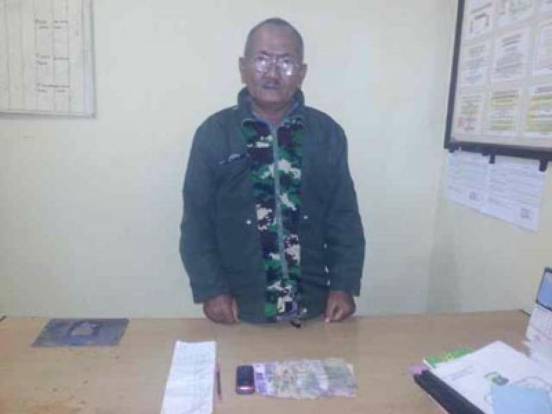 Jual Togel Makau, Kakek-kakek Ditangkap Polsek Limapuluh