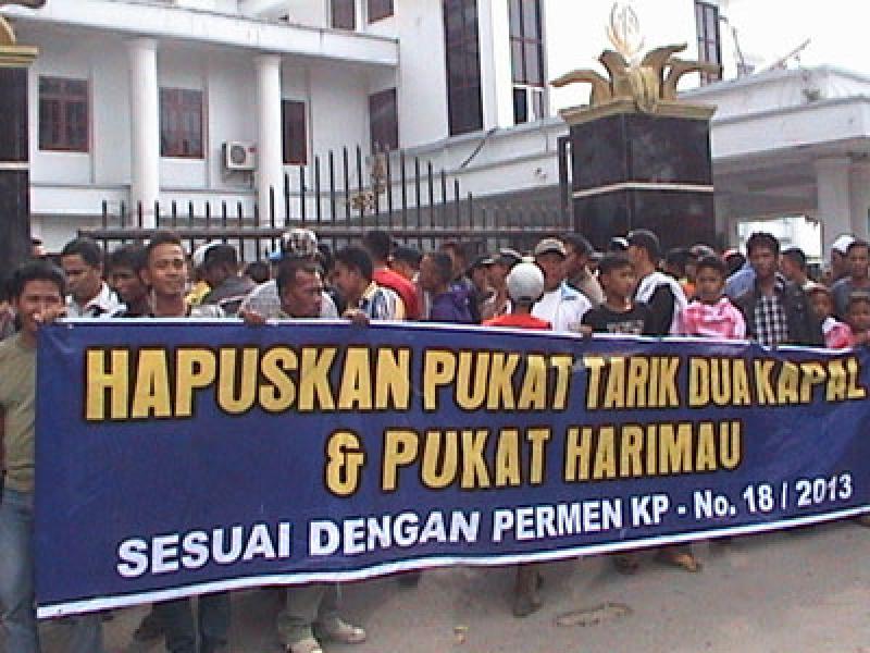 Tangkap Oknum Aparat dan Pejabat Pembeking Pukat Gerandong dan Pukat Harimau