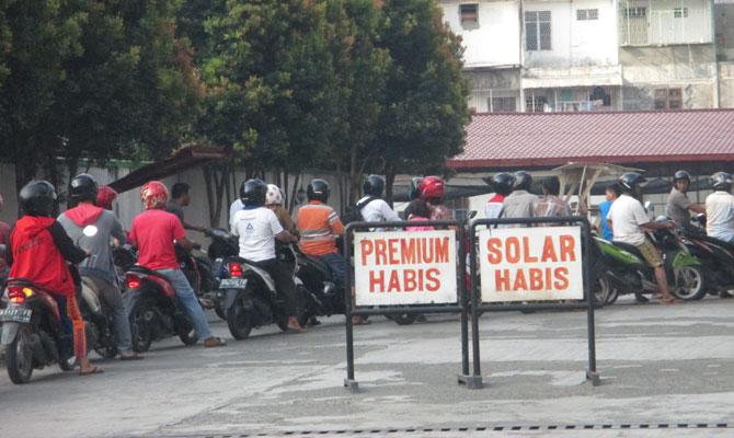 Bensin Tetap ‘Mahal’ di Padangsidimpuan
