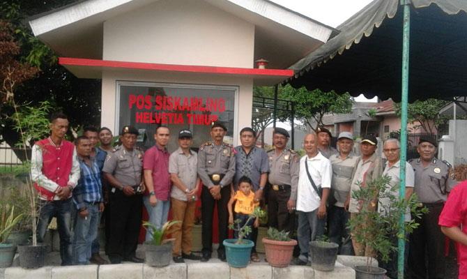 Kapolsek Helvetia: Kamtibmas Tanggung Jawab Kita Bersama