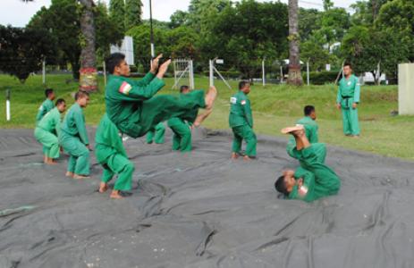 Yong Moo Do Korem 022/PT Ujian Naik Sabuk