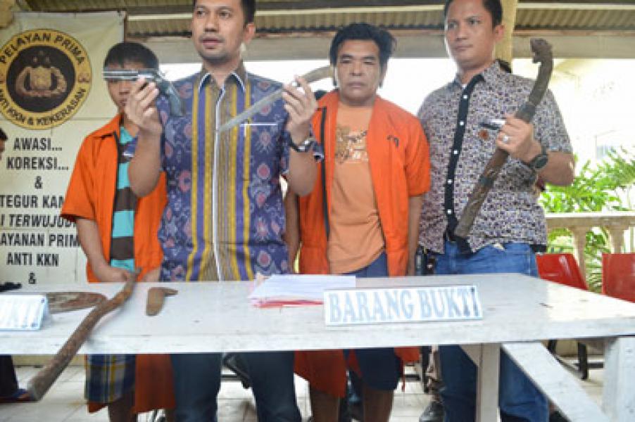 Tiga Pelaku Pencurian Dibekuk, 1 Didor