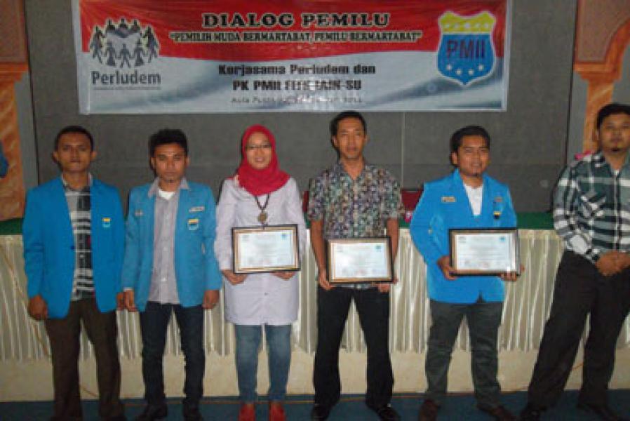 Perludem dan PMII Tekankan Perlunya Menjadi Pemilih Muda Bermartabat