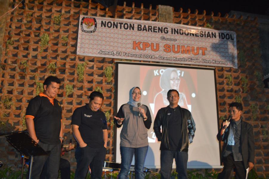 Berapa Anggaran KPU Sumut Adakan Nobar Indonesian Idol?