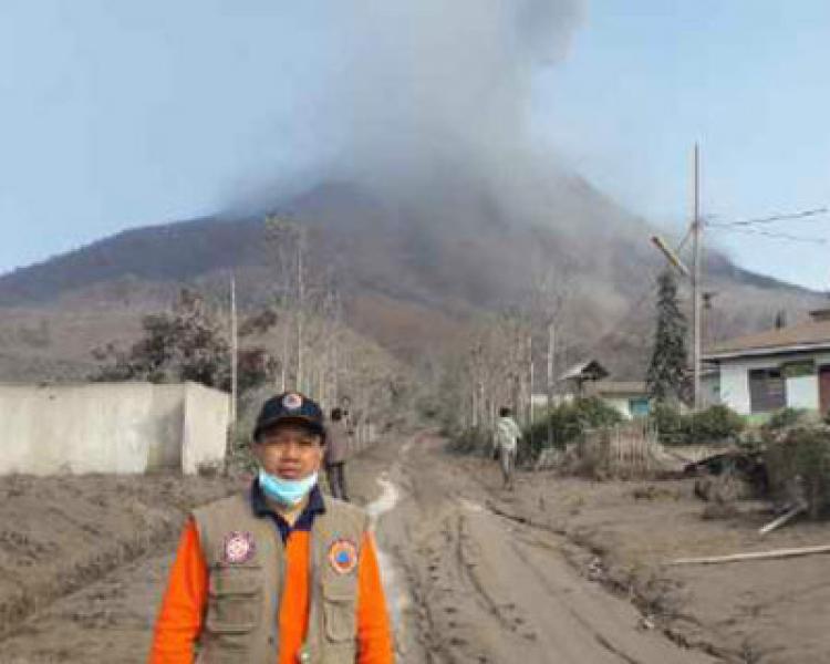 Kerugian Akibat Erupsi Sinabung Mencapai Rp1 Triliun