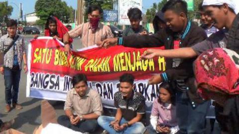Mahasiswa di Medan Galang Koin Untuk Australia
